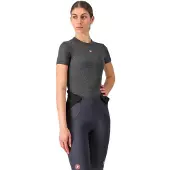 Castelli Medio -lyhythihainen aluspaita Melange Gray naiset
