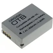 OTB Canon NB-10L Akku - PowerShot G3 X, G1 X, SX60 HS - 800mAh