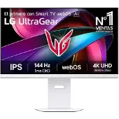 LG UltraGear 32G810SA-W 32" 4K-pelinäyttö
