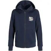 Jack & Jones Junior Collegepaita 'JJELogo' tummansininen