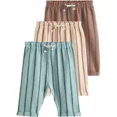 Next Housut beige / ruskea / smaragdi / ruoko