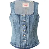 Levi's Sculpted Top What Now Top - Blue - M