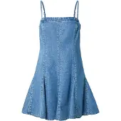 Levi's Denim Godet Dress Godet All Da - Blue - XS