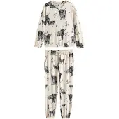 Next Pyjama kerma / musta