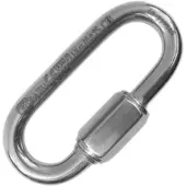 Kong Italy Quick Links Snap Hook Harmaa 10 mm