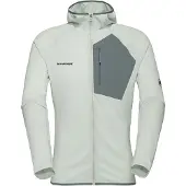 Mammut Men's Aenergy Light Ml Hooded Jacket Silver Sage-strata Pitkähihaiset paidat S