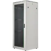 Digitus DN-31200, Itseseisova teline, 42U, 800 kg, Näppäinlukko, Säädettävät jalat, Tehostunut kaapelinhallinta