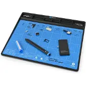 Ifixit Magnetinen työtaso - - FixMat - Liukumaton - ESD-suojaus - Lajittelukoteloita