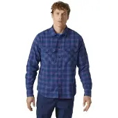 Helly Hansen Lokka Flannel Ls Shirt - Navy - L