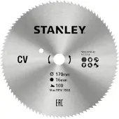 Stanley Katkaisuterä puulle STA10290-XJ; 170x16 mm; 100T