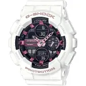 Casio G-Shock Classic Damklocka Vit - - Quartz - Dubbel skärm - Vuxen - Plast - Rund