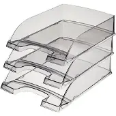 Leitz Tray Plus Grey 52262092, Polystyrene,