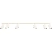 Sollux Ring kattovalaisin 6xGU10 117cm beige