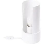 Sollux Flash pöytävalaisin E27 21cm valkoinen