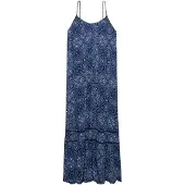 Superdry for woman. W8011955A Navy blue dress (L), Casual, Viscose, Sleeveless / Straps