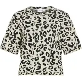 Vila Mayas O-neck Knit Noos Lyhythihainen Neulepusero