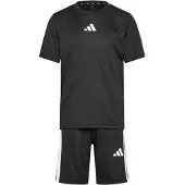Adidas Train Essentials 3 Stripes Tee Lyhythihainen Setti
