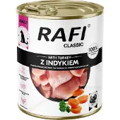 Rafi 24x800g Dog Classic kalkkuna koiran märkäruoka