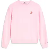 Tommy Hilfiger Collegepaita roosa / punainen