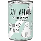 Hardys 6x400g LOVE AFFAIR kana & fasaani kissan märkäruoka