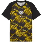 Puma Bvb Borussia Dortmund 25/26 Ennen Ottelua Lyhythihainen T-paita