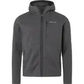 Marmot Men's Drop Line Full Zip Hoody Black Heather Välikerrospuserot L