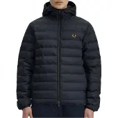 Fred perry Hooded Insulated Jkt - Navy - XXL