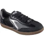 SKECHERS Matalavartiset tennarit 'HOTSHOT-COOL GLOW' musta / hopea