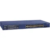 Netgear GS724TPv3 Managed L2 GbE PoE harmaa