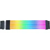 Lian Li Strimer Wireless 24-Pin, RGB-valaistu emolevyn virtakaapeli, 260 mm