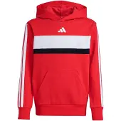 Adidas J 3S Tib Fl Hd - Red - 176