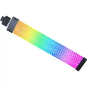 Lian Li Strimer Wireless 12V-2x6 Wide, RGB-valaistu näytönohjaimen virtakaapeli, 340 mm