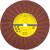 Klingspor Lamellihiomalaikka 5831; 165x14 mm; G80; 10 kpl.