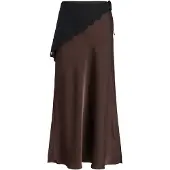Vila Viscara Ankle Skirt - Black - 34