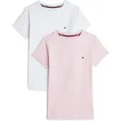 Tommy Hilfiger 2 Pk Ss Tee - Pink - 140-152
