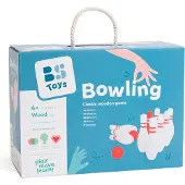 BS Toys Bowling Keilaussetti, Punainen/Valkoinen