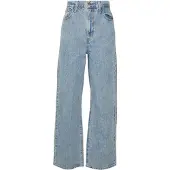 Levi's Farkut 'High Waisted Straight' vaaleansininen