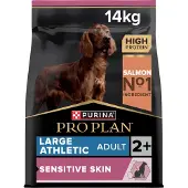 Purina Pro Plan Pro Plan Sensitive Skin Large Athletic Salmon, Koiran kuivaruoka, Adult, 14 kg