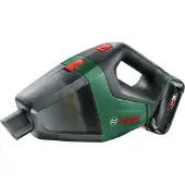Bosch UniversalVac 18 -käsikäyttöinen imuri, musta/vihreä