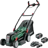 Bosch Ruohonleikkuri UniversalRotak 2x18V-37-550, 2x4,0Ah akut ja laturi