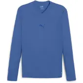 Puma Teamgoal Baselayer Tee Ls Electric Blue Lemonade-Team Royal, koko X-Large