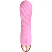 Cuties Mini - ladattava vesitiivis spiraalivibraattori pinkki