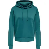 Only Play Onplounge Hood Ls Swt Noos - Green - XS