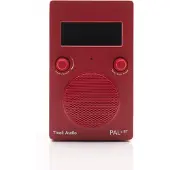 Tivoli Audio PAL+BT DAB+ kannettava radio, punainen