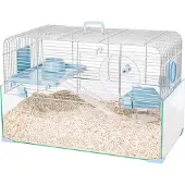 Zolux Rodent Cage häkki jyrsijöille, 29x52x35 cm, sininen