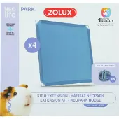 Zolux Marsun taikakuution lisäosat Nlife Habitat 4 kpl, muovia