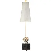 Flambeau Pöytävalaisin Swirl, Valkoinen/opaali, Olohuone/ruokailutila, Synteettinen materiaali
