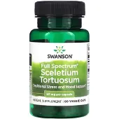 Swanson Health Täydellisesti spektrinen Sceletium Tortuosum, 50 mg - 60 kasviskapselia