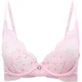 Hunkemoller Rintaliivi 'Cordelie' roosa