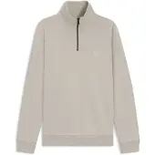 BOSS Zetrust 10234591 Orange Collegepaita Puolivetoketjulla